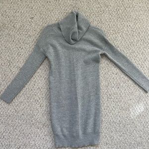 Lulus gray sweater dress xs